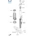 mobis rear shock absorbers for kia stinger 2017-20